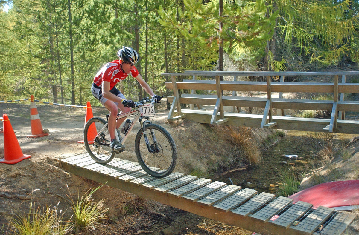 Me competing in a team in the Naseby 12 Hour