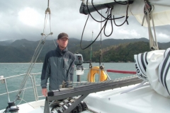 Me, yachting trip, 2006. A tacky pose, I know!