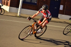 Nothing like a criterium race to see how good your cornering skills are!  Photo credit: Mama Lazarou Photography https://www.facebook.com/Mama-Lazarou-Photography-Inc-123104847805880/